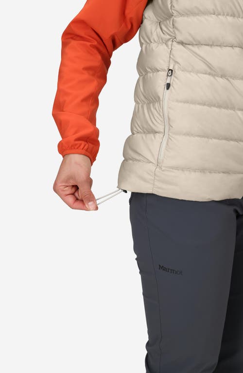 Marmot Highlander 700 Fill Power Down Vest In Neutral
