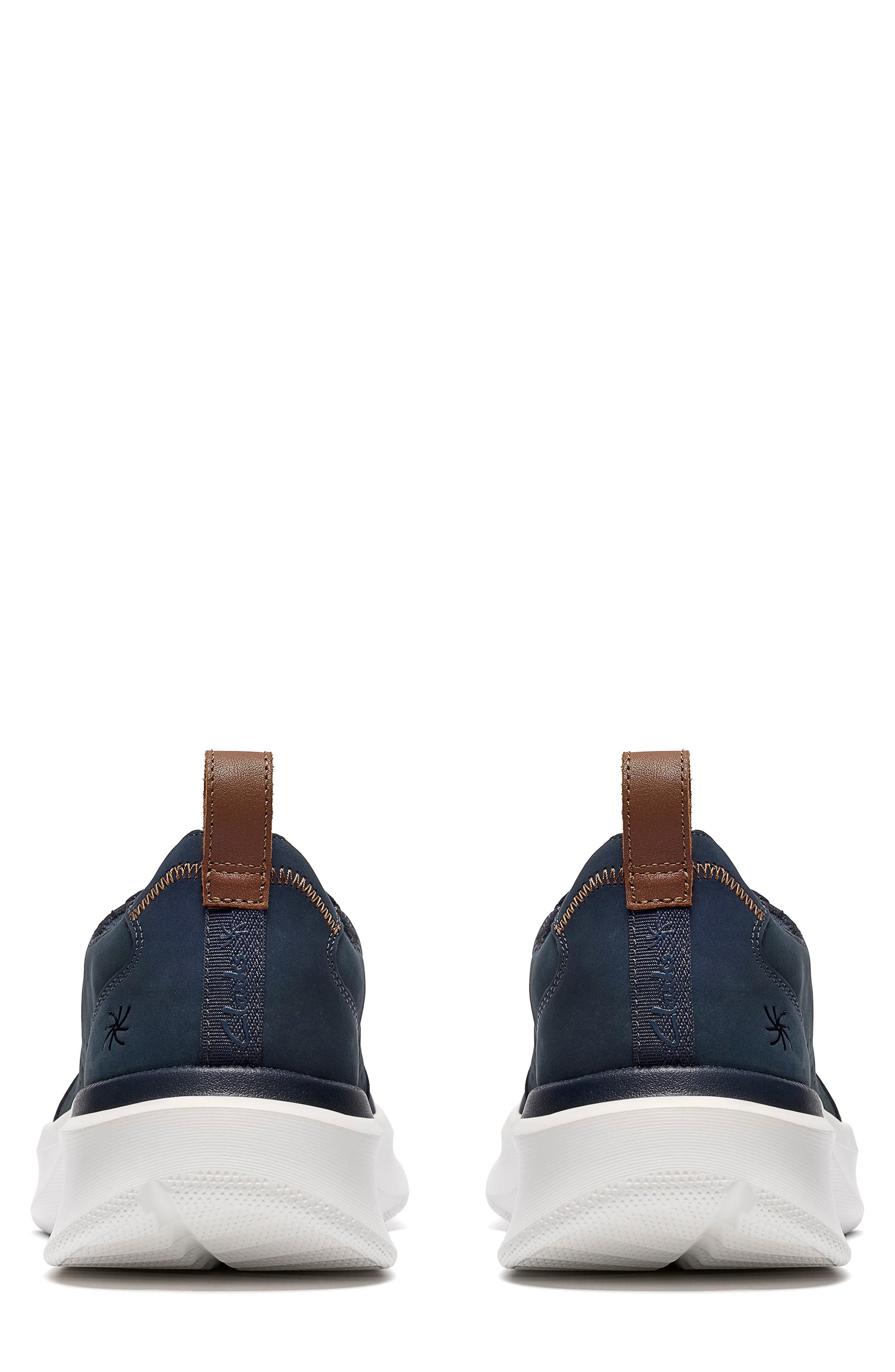 Clarks<sup>®</sup> Solevana Style Sneaker, Alternate, color, Navy