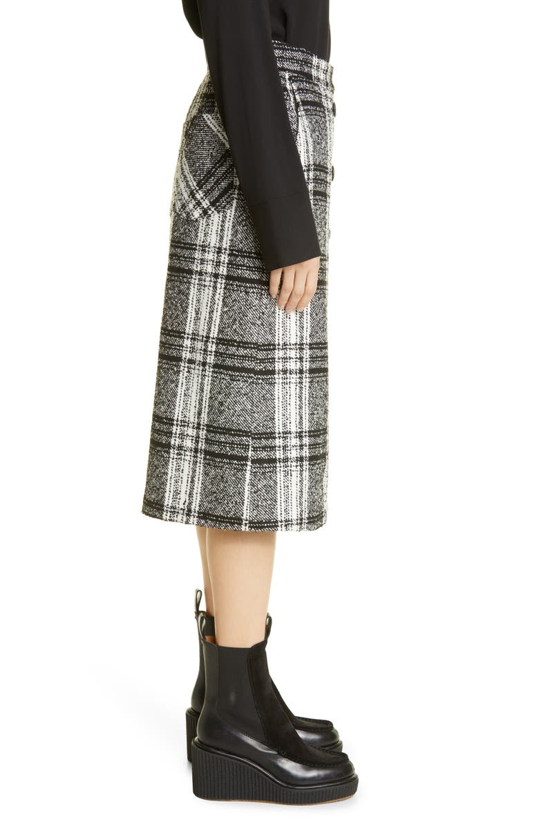 Baum und Pferdgarten Windowpane Plaid Skirt, Alternate, color, 