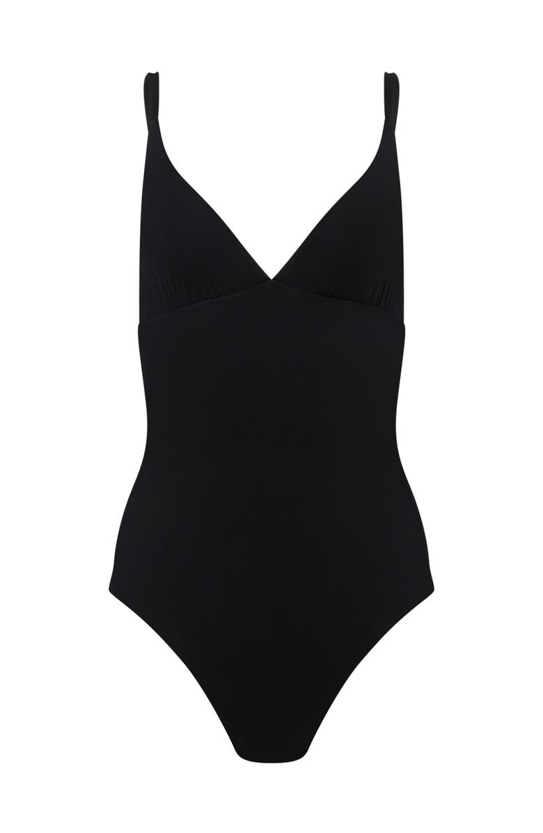 TABACARU Catherine One-Piece Swimsuit, Alternate, color, Black