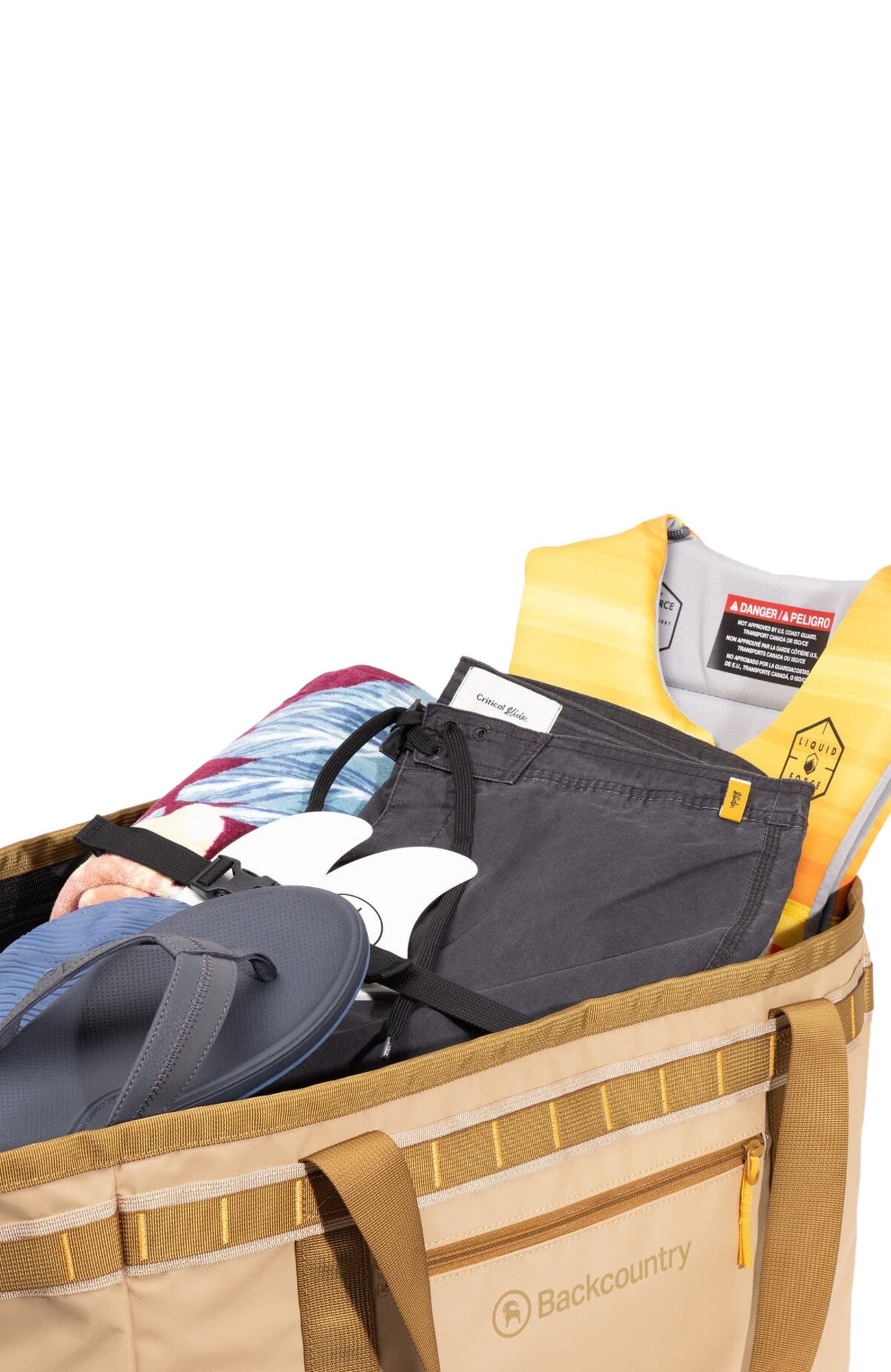 Backcountry All Around 70L Gear Tote, Alternate, color, Bistre/Starfish