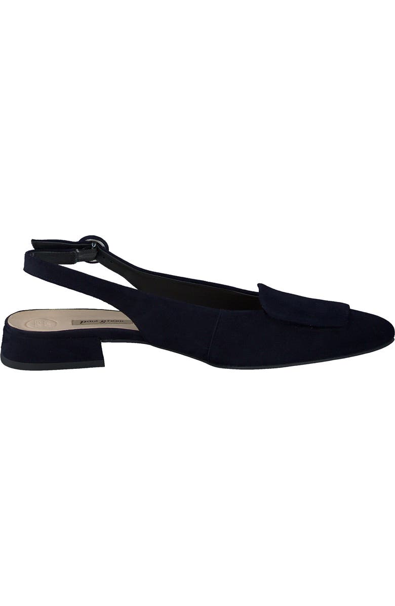 Paul Green Viola Slingback Pump, Alternate, color, Blue Suede
