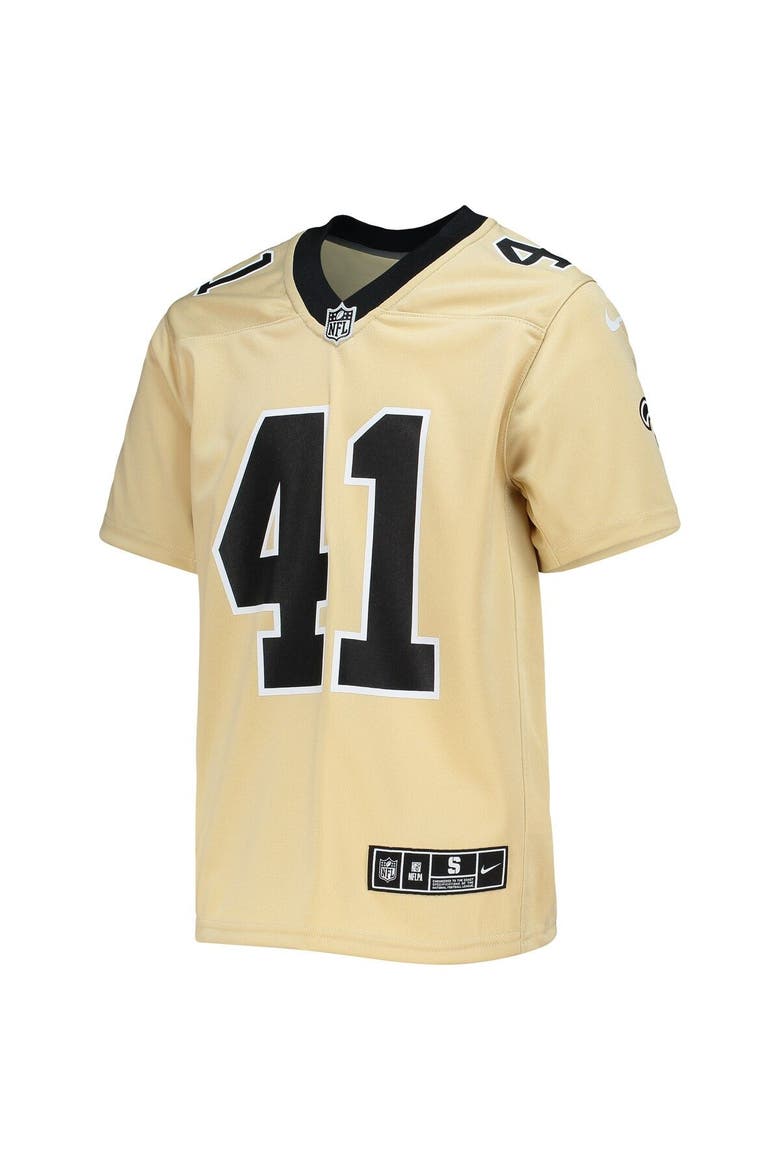 Youth Nike Alvin Kamara Gold New Orleans Saints Inverted Team Game Jersey, Alternate, color, Gold