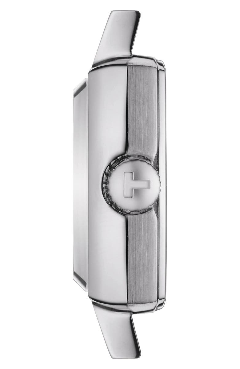 Tissot Lovely Square Bracelet Watch, 20mm, Alternate, color, 