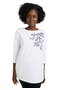 selected White Floral Embellishment