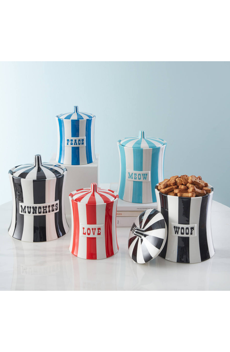 Jonathan Adler Vice Woof Canister, Alternate, color,