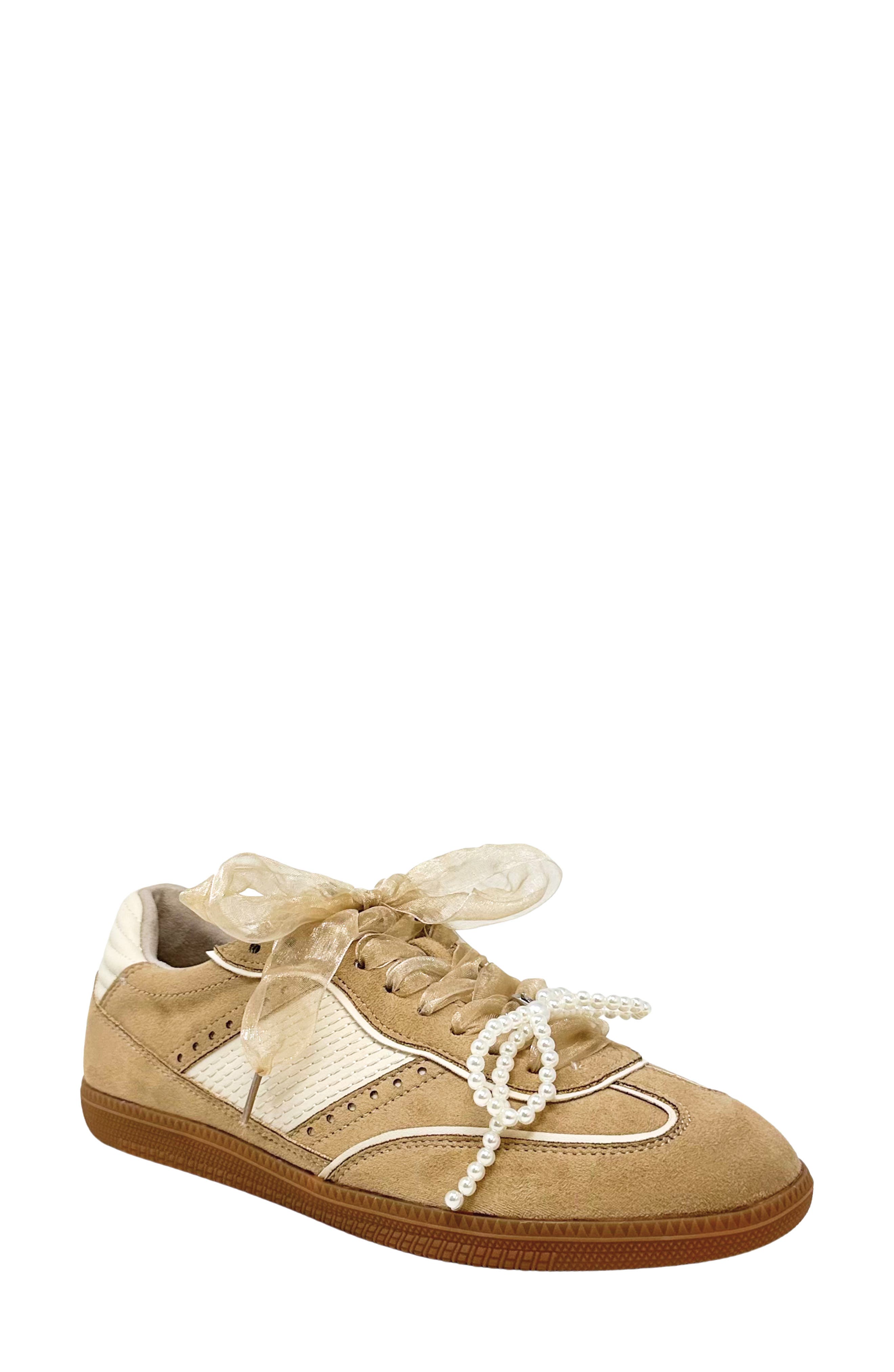 SHUSHOP Sophie Sneaker, Main, color, Taupe