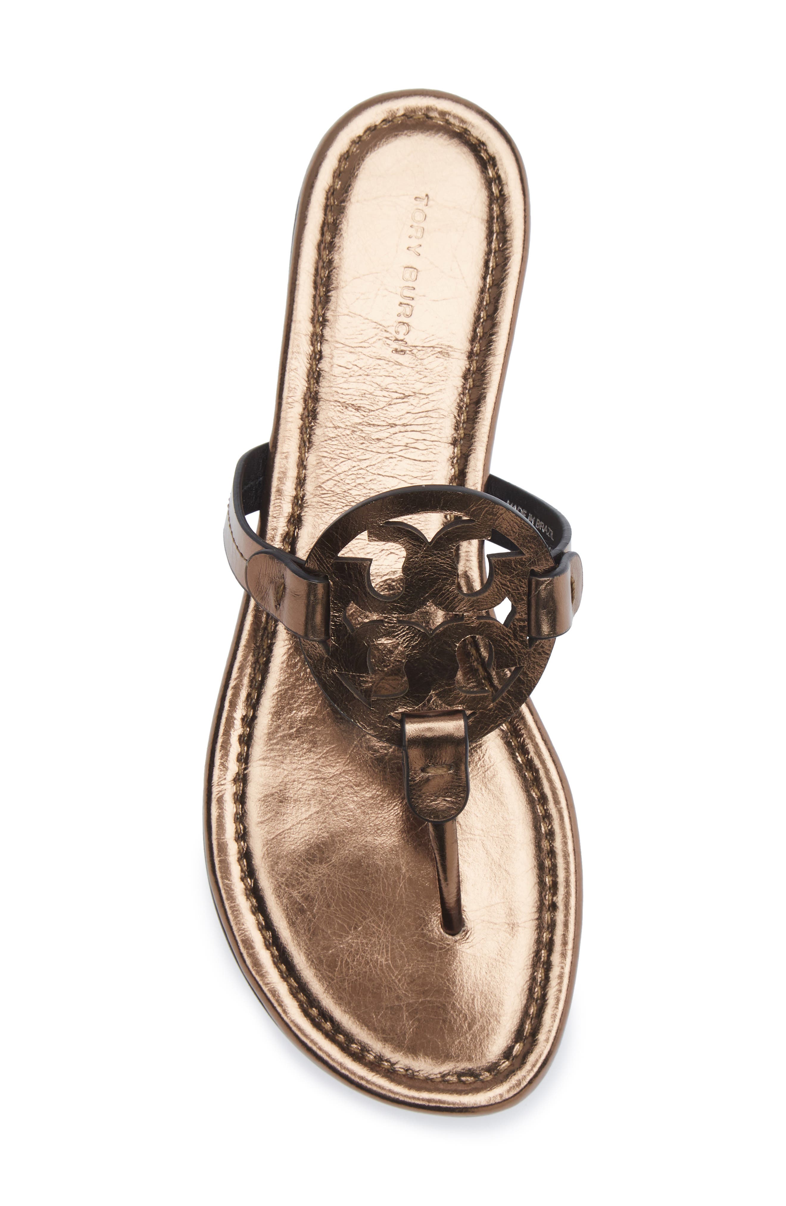 Miller Thong Sandal, Alternate, color, COPPER FREEZE