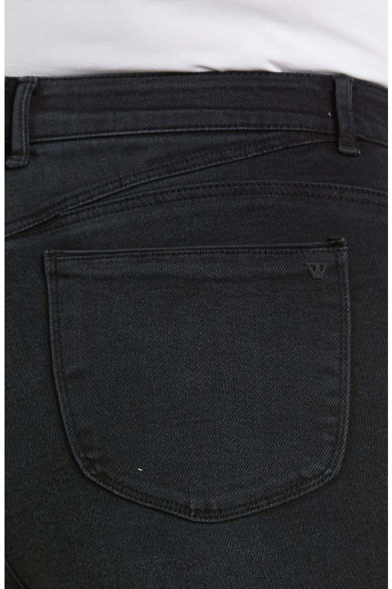 Skyrise Superhigh Waist Stretch Bootcut Jeans (Nordstrom Exclusive), Alternate, color, WBK-WASHED BLACK