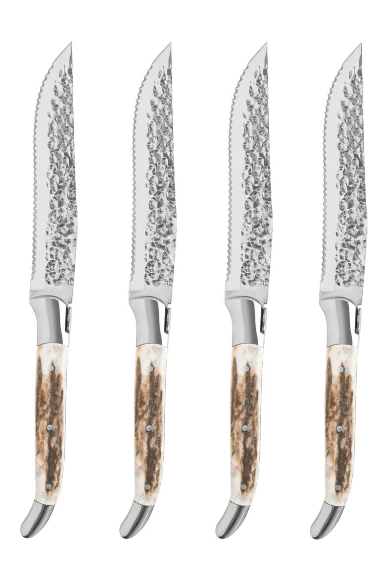 Laguiole Steak Knife - Set of 4, Main, color, HORN
