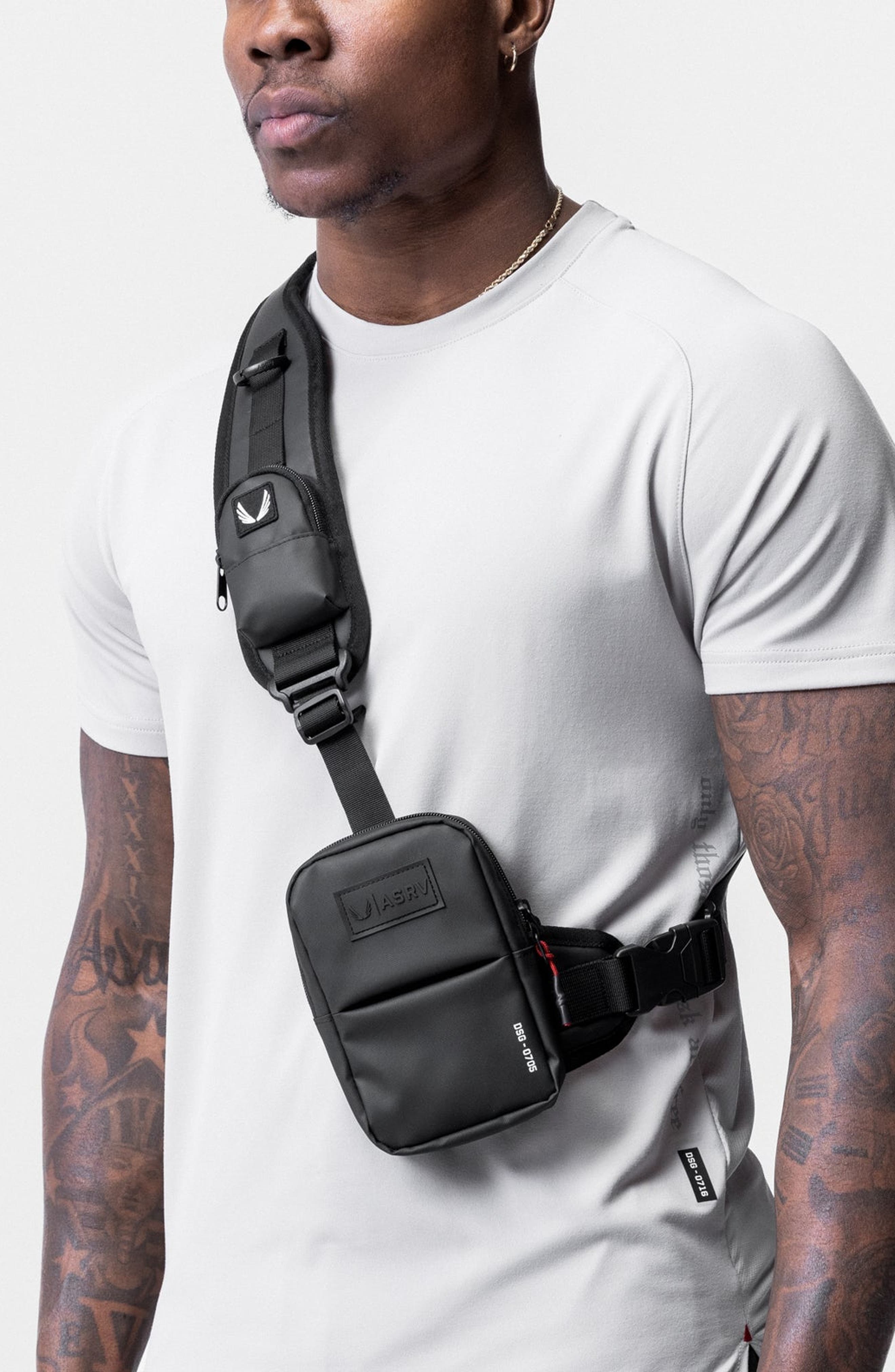 Waterproof Holster Sling Bag, Alternate, color, Black