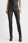 BOSS Simax Slim Fit Leather Pants