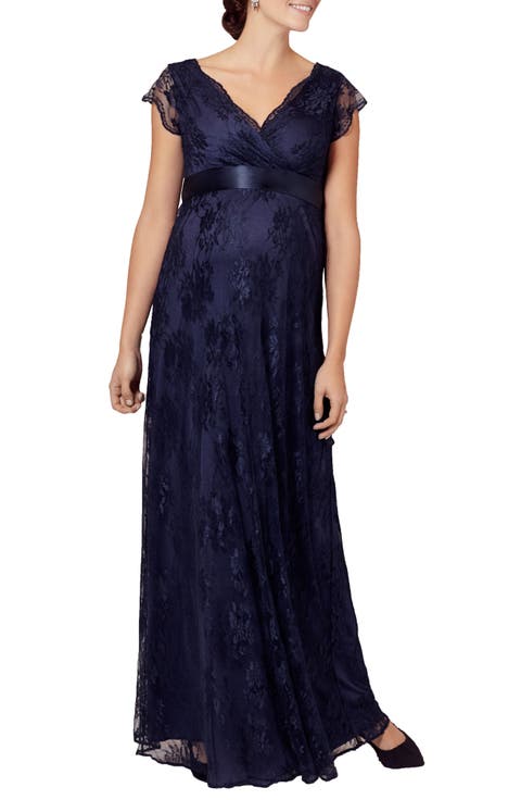 Eden Lace Maternity Gown