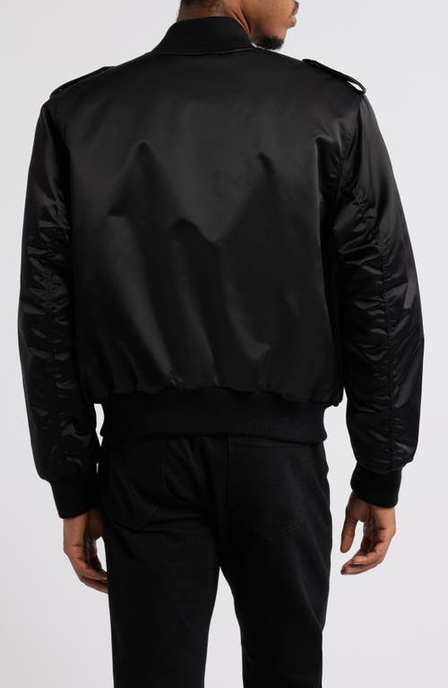 Blk Dnm Bomber Jacket In Black