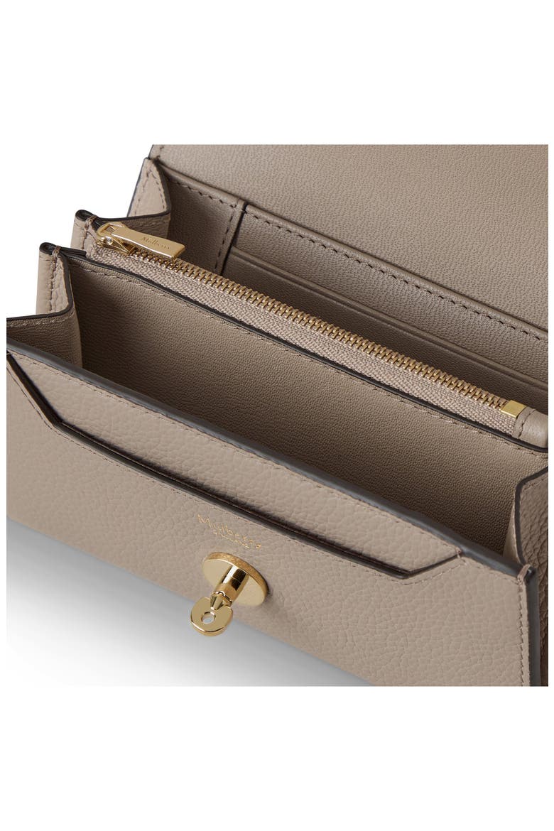 Medium Darley Leather Continental Wallet, Alternate, color, CASHMERE TAUPE