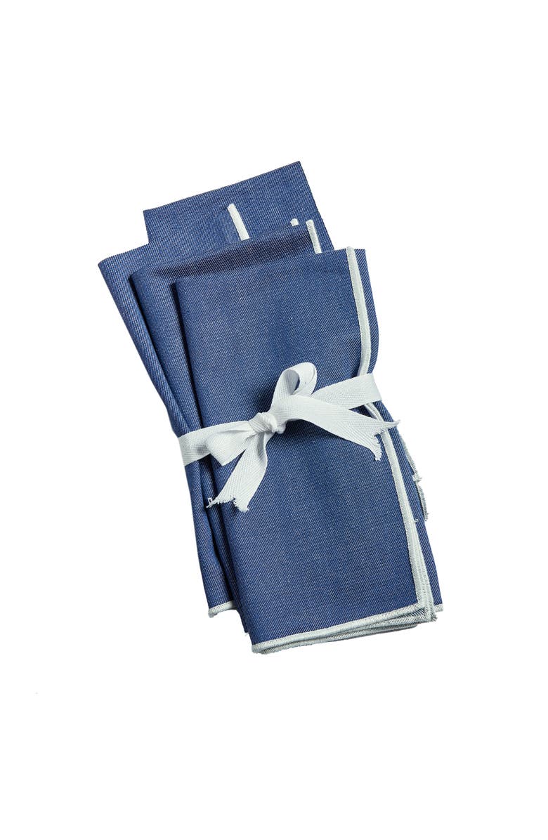 tag Color Pop Napkin S/4 Blue Multi Cotton Summer, Main, color, Blue Multi