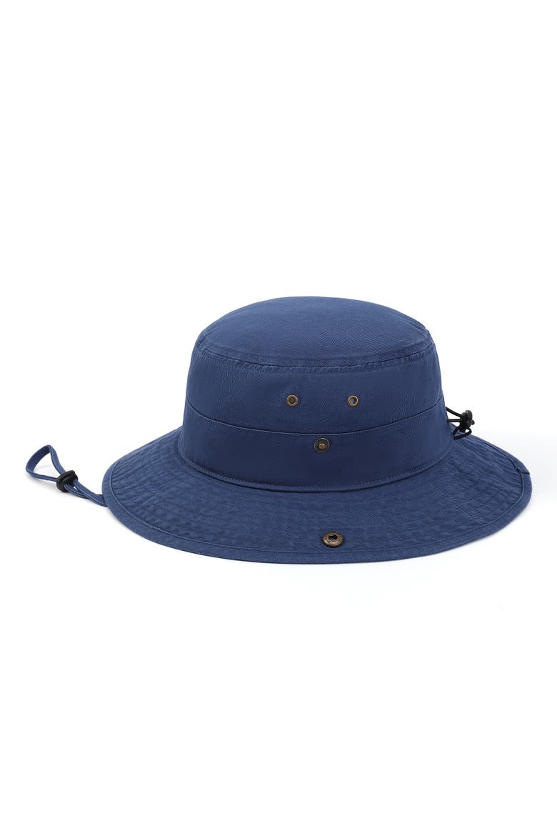 Foraker Men's Cotton Bucket Hat, Alternate, color, Ink