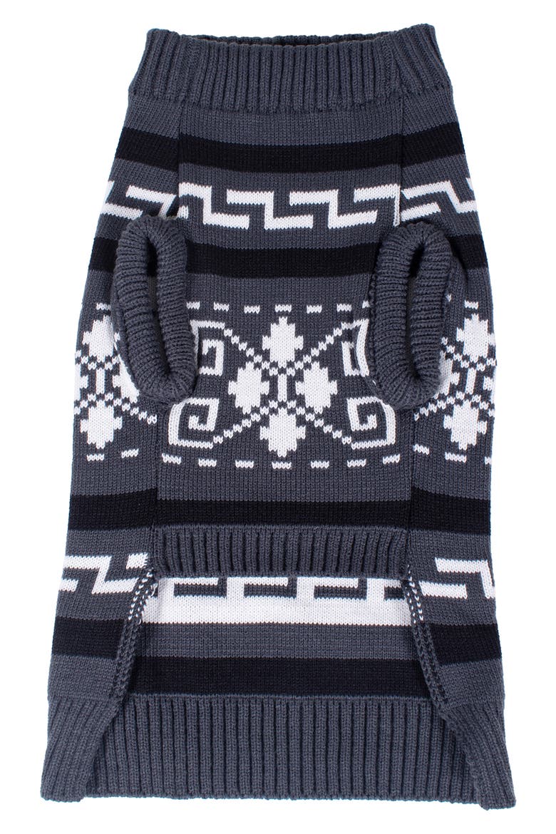 Pet Sweater, Alternate, color, WESTERLEY GRAY
