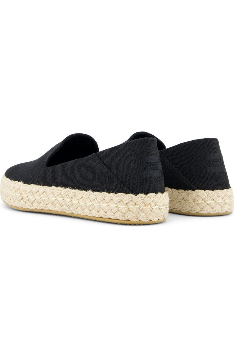 TOMS Alison Platform Espadrille Slip-On, Alternate, color,