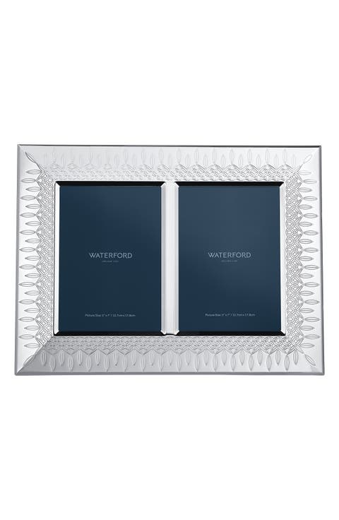 Lismore Double Crystal Picture Frame