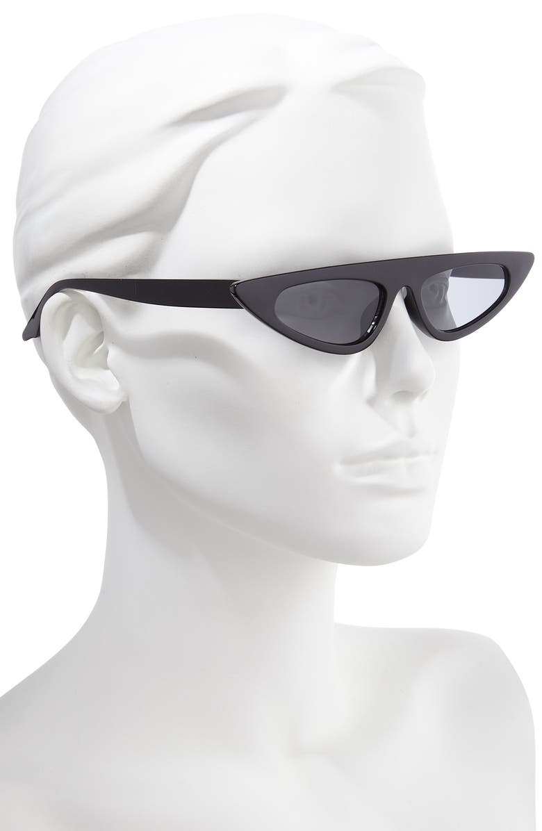 BP. 51mm Skinny Cat Eye Sunglasses, Alternate, color,