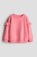 H&M Frilled Sweatshirt