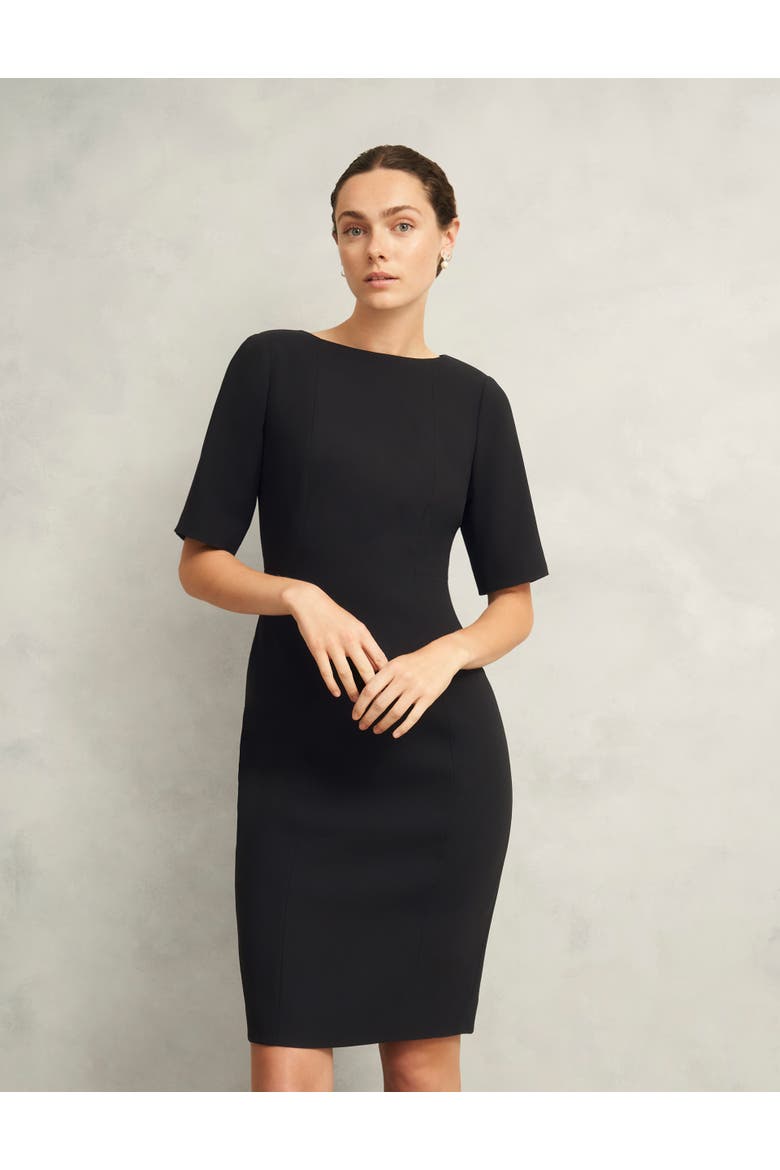 Rae Sleeved Dress, Alternate, color, Black