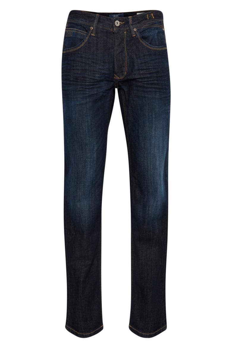 Regular Fit Straight Leg Jeans, Alternate, color, DARK BLUE