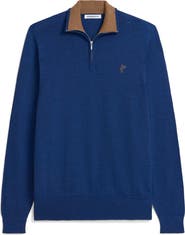ASHWORTH GOLF Extrafine Merino 1/4 Zip