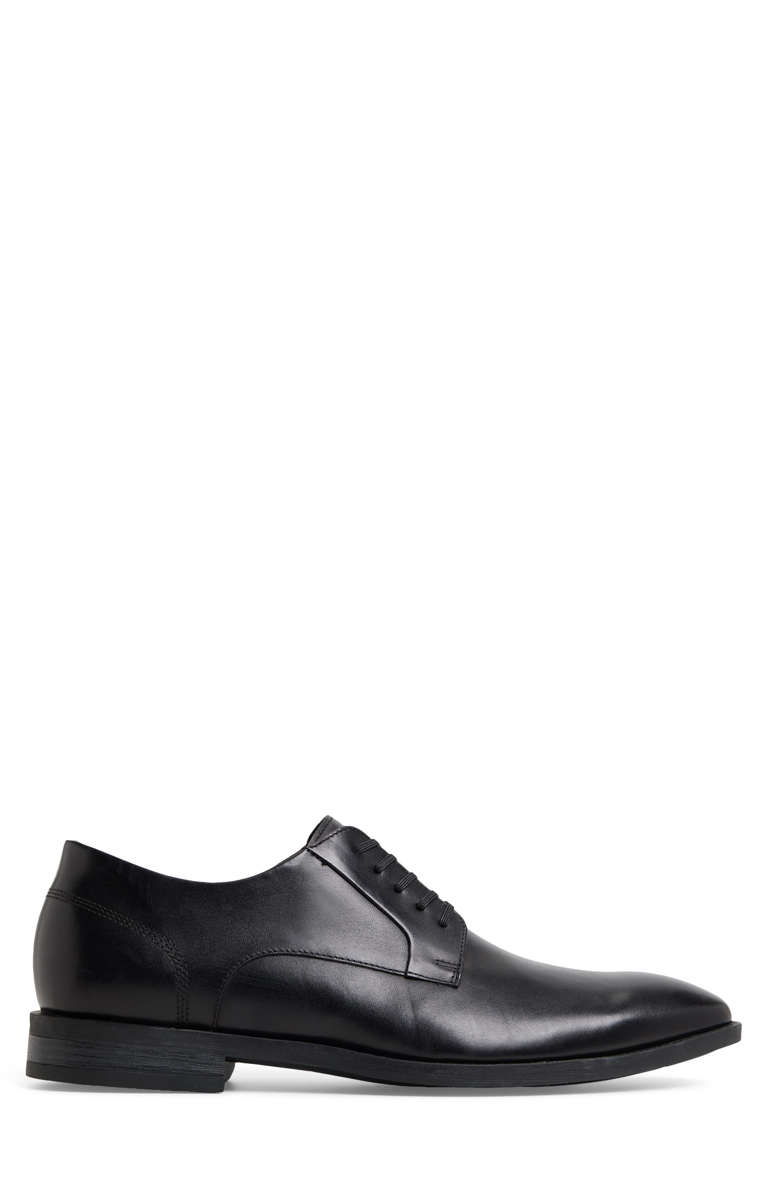 Teodoro Plain Toe Derby, Alternate, color, BLACK