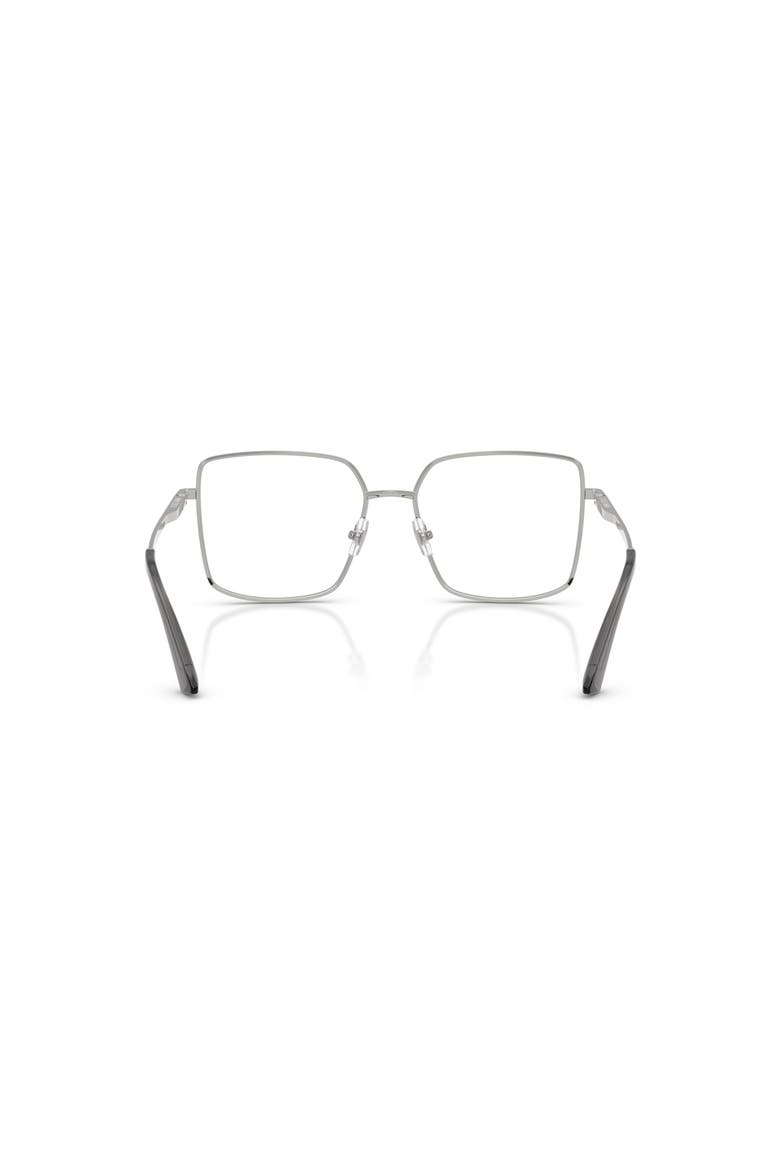 53mm Square optical glasses, Alternate, color, Silver