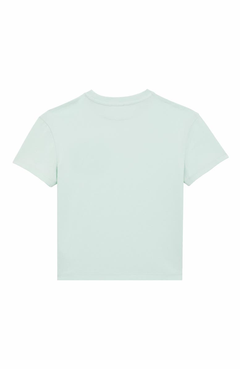 Vilebrequin Kids' Embroidered Turtle Cotton T-Shirt, Alternate, color, Pacific