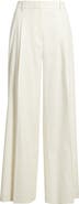 Nordstrom Pleated Linen Blend Wide Leg Pants