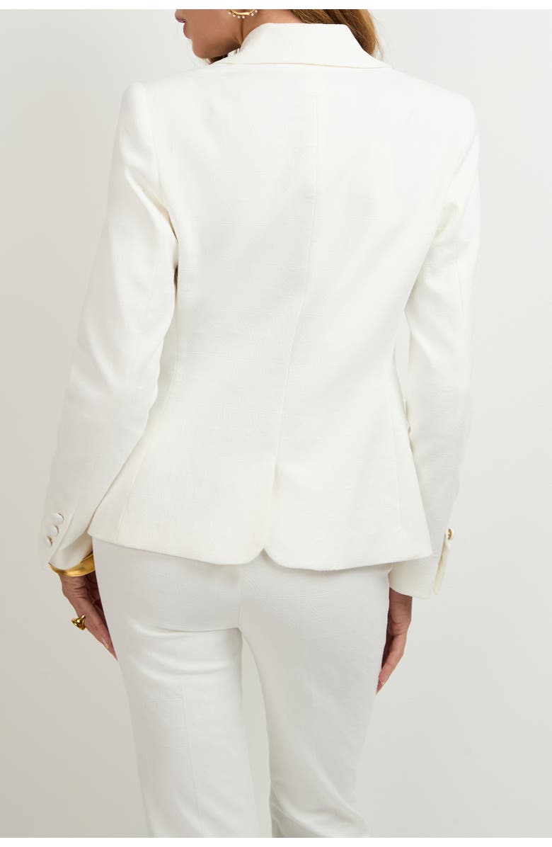 Trina Turk Incanta Blazer, Alternate, color, Whitewash