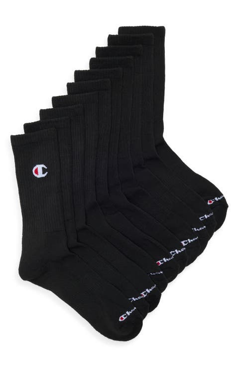 5-Pack Cushioned Crew Socks