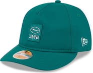New Era Men's New Era Green New York Jets 2025 Sideline Retro Crown 59FIFTY Fitted Hat