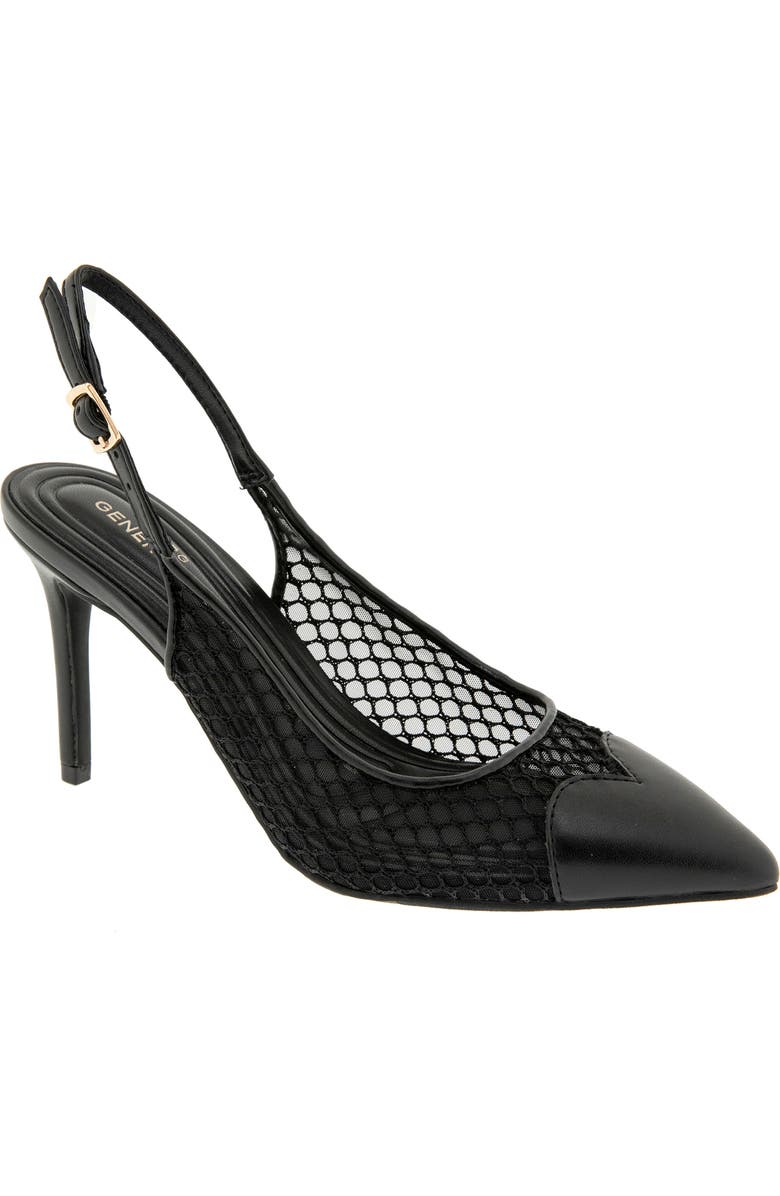 BCBGeneration Bridget Pointed Toe Slingback Pump, Main, color, Black