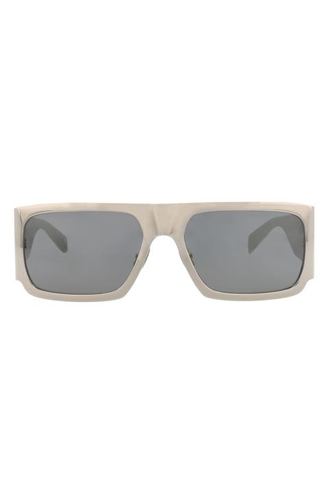 58mm Square Sunglasses