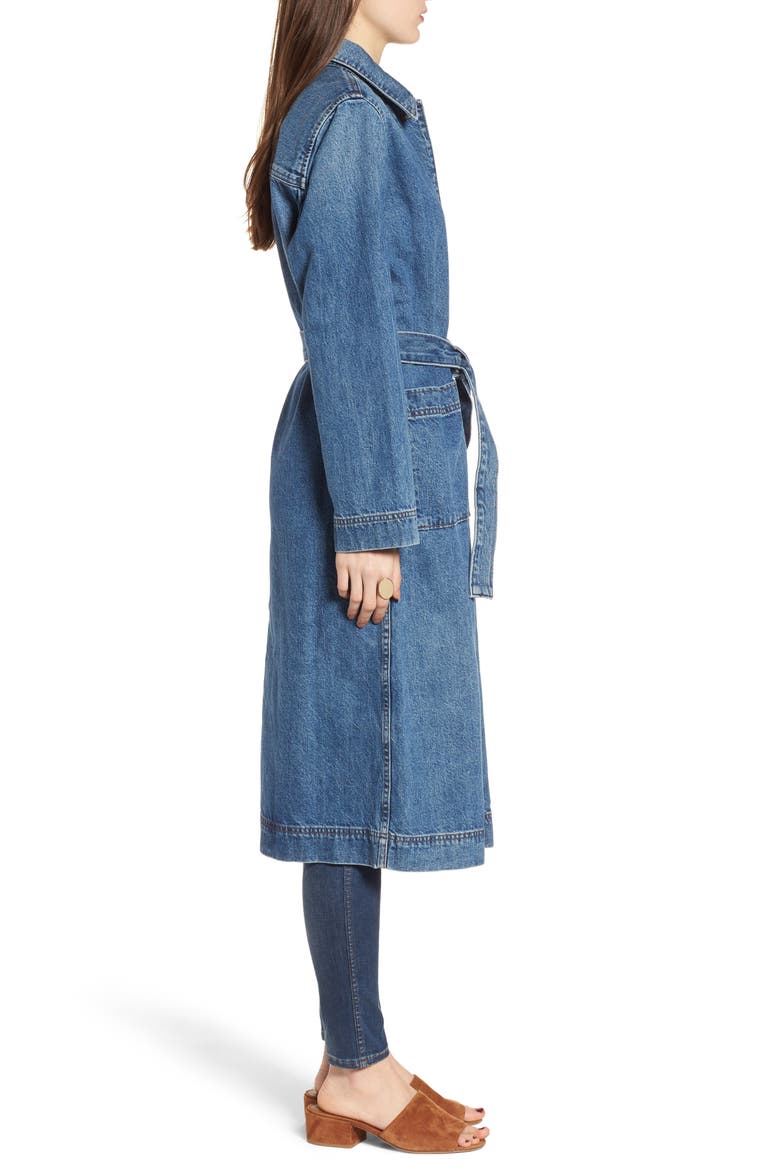 Denim Duster, Alternate, color, ALVARADO WASH