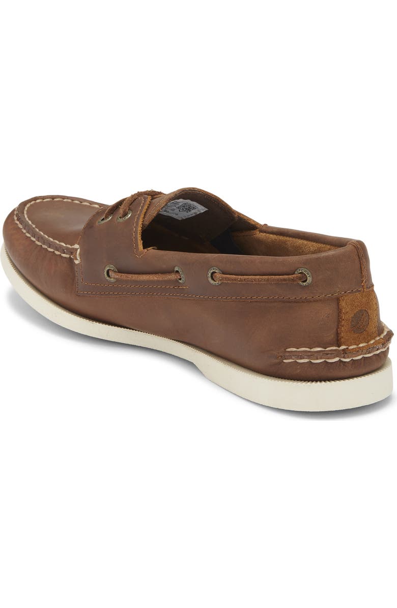 Sperry Authentic Original 2-Eye Boat Shoe, Alternate, color, Medium Beige