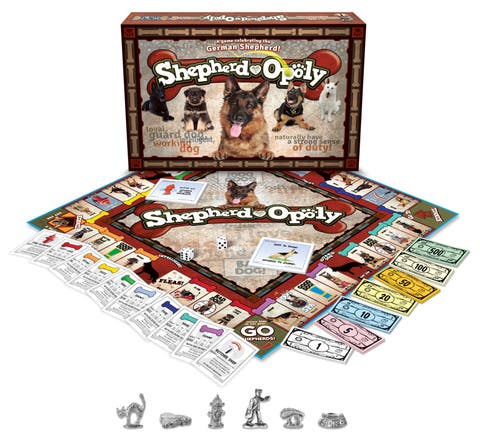 German Shepherdopoly Monopoly Board Game