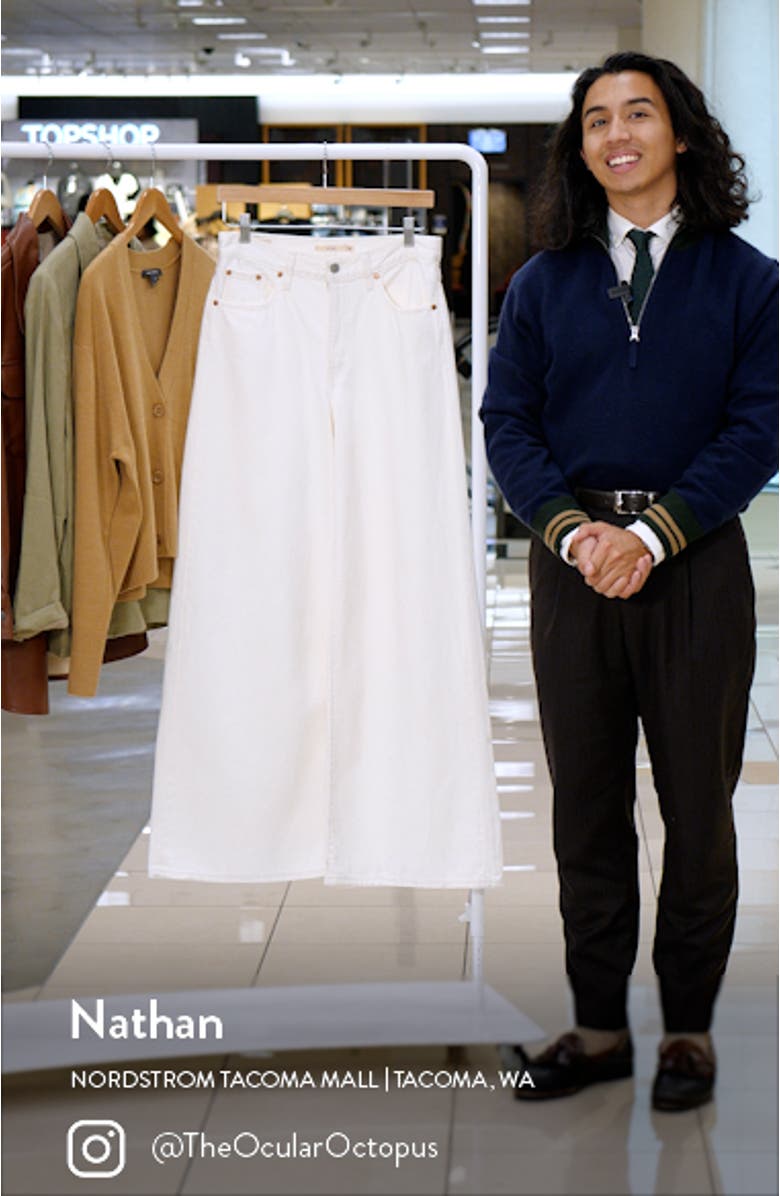 Women's Wide Leg Jeans, sales video thumbnail