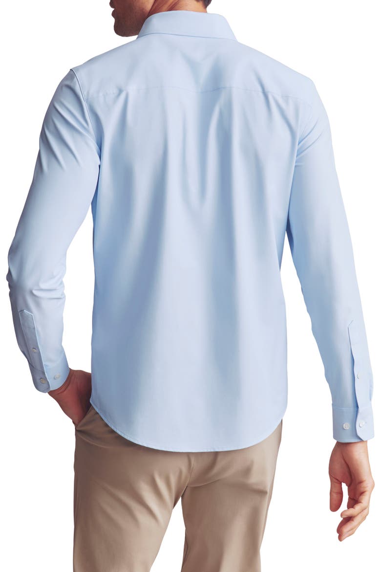 State of Mind Slim Fit Button-Up Shirt, Alternate, color, BLUE