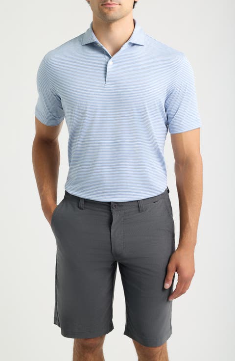 Timbre Stripe Crown Crafted Performance Jersey Golf Polo