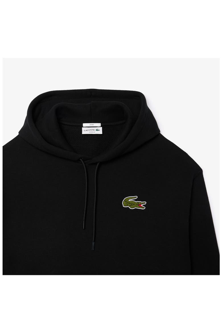 Loose Fit Cotton French Terry Hoodie, Alternate, color, 031 BLACK