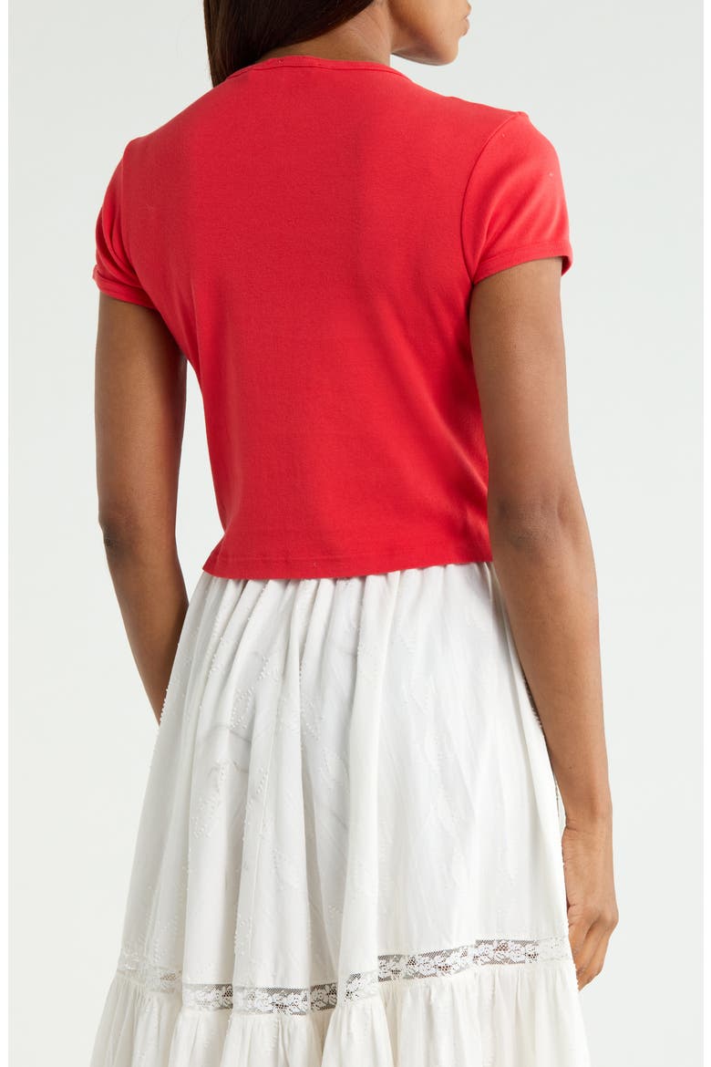 The Itty Bitty Cotton Graphic Baby Tee, Alternate, color, ROOKIE MISTAKE
