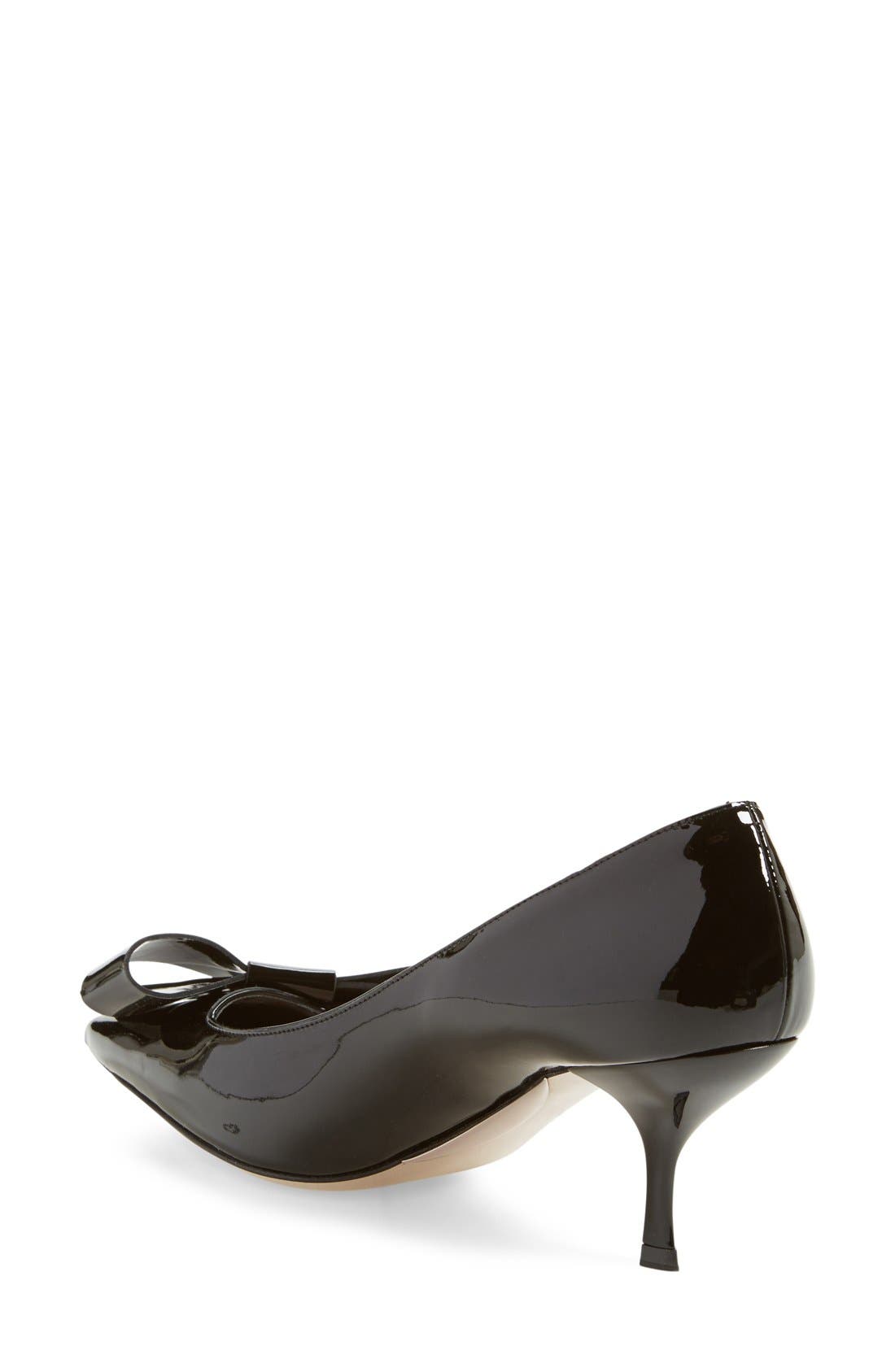 Miu Miu Bow Pump, Alternate, color, 