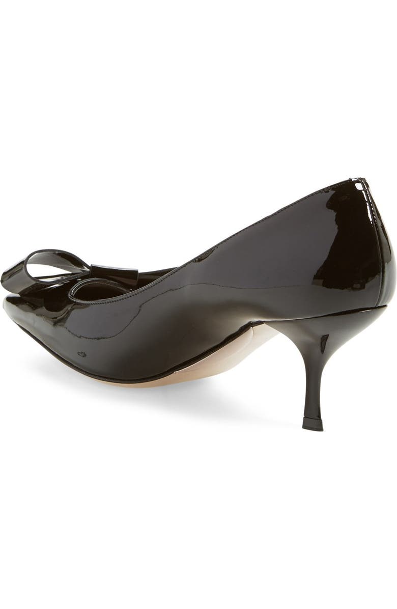 Miu Miu Bow Pump, Alternate, color,