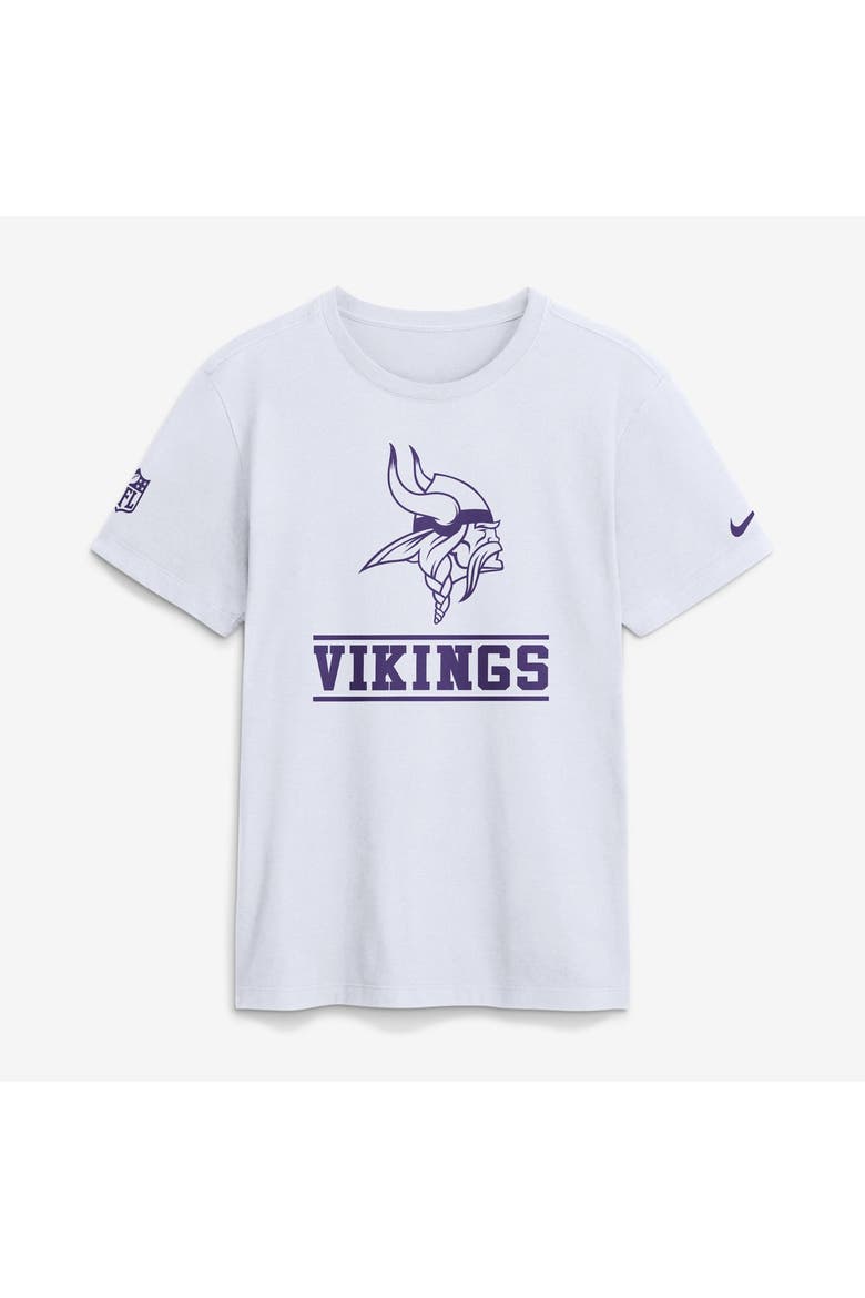 Men's Nike White Minnesota Vikings Sideline Final Sprint Dri-FIT T-Shirt, Main, color, White
