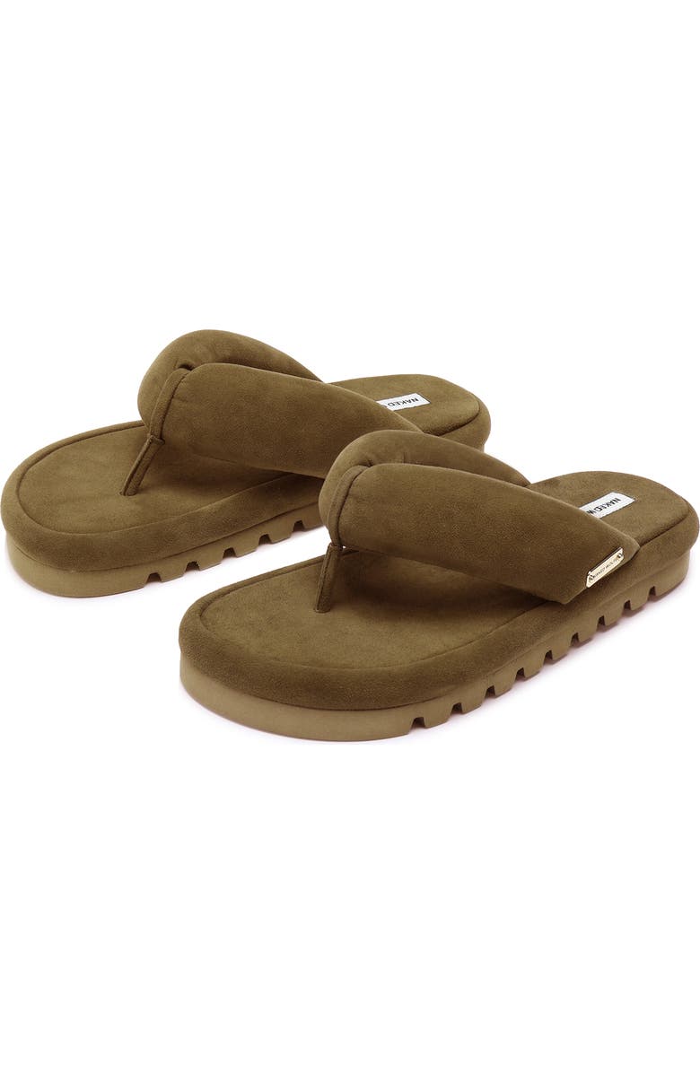 Naked Wolfe Hilary Suede Sandal, Main, color, Tan